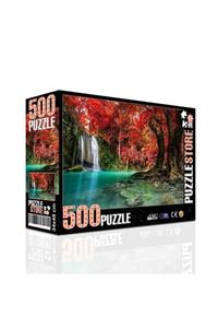 Puzzle Store Bahara Hayat Veren Şelale 500 Parça