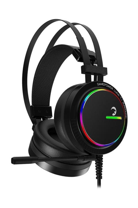 GamePower Luna Siyah 7.1 Pro Gaming Kulaklık