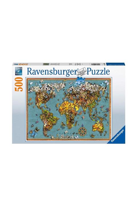 RAVENSBURGER 500 Parça Puzzle Butterflies 150434