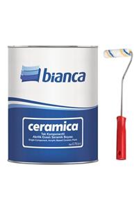 Bianca Fayans Boyası Kullanıma Hazır Ceramica 1 Kg Beyaz Rulo kullanımı Kolay-kalitesi Yüksek