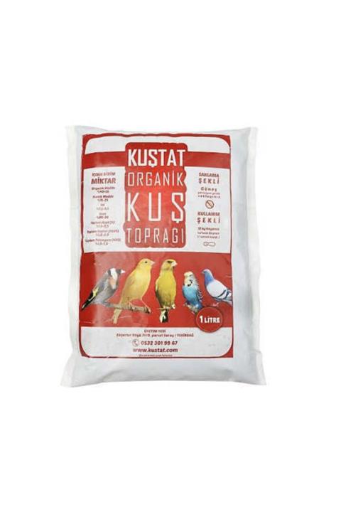 Kuştat Organik Kuş Toprağı 3 Litre
