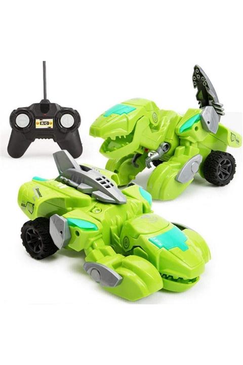 Birlik Oyuncak R/c Uzaktan Kumandalı Dönüşen Robot Dinozor Ve Araba
