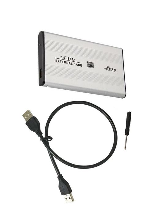 MAXGO 2.5 Harici Harddisk Hdd Kutusu Sata Disk Ssd-gümüş