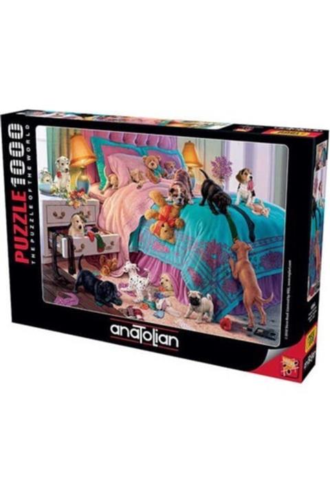 Anatolian Puzzle Anatolian Haylaz Köpekler 1000 Parça Puzzle 1064