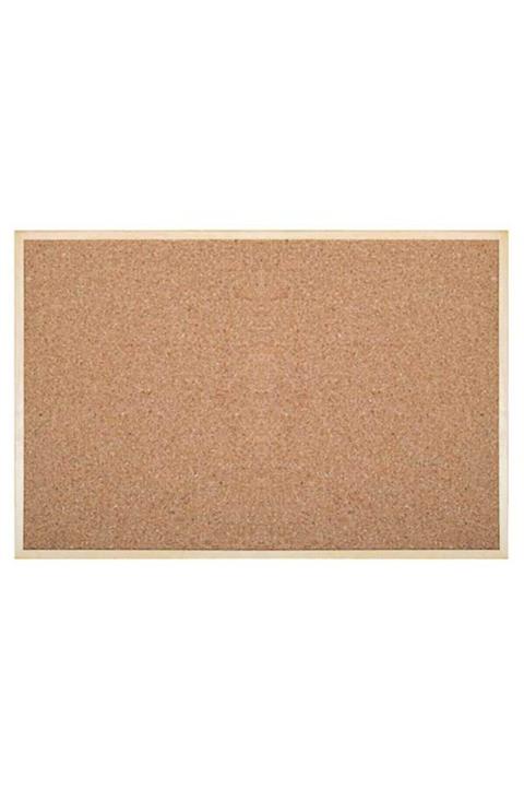 İnter Pano 30x45 cm Ahşap Çerçeveli Mantar Pano