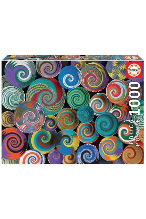 EDUCA Cestas Africanas 1000 Parça Puzzle