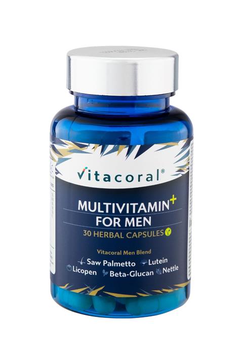 Vitacoral Multivitamin For Men 30'lu Bitkisel Kapsül