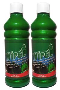 ILGAZ Wipel 2'li Natural Çam Özlü Yüzey Ortam Ve Çevre Dezenfektanı 450 Ml Yüzey Temizleyici Dezenfektan