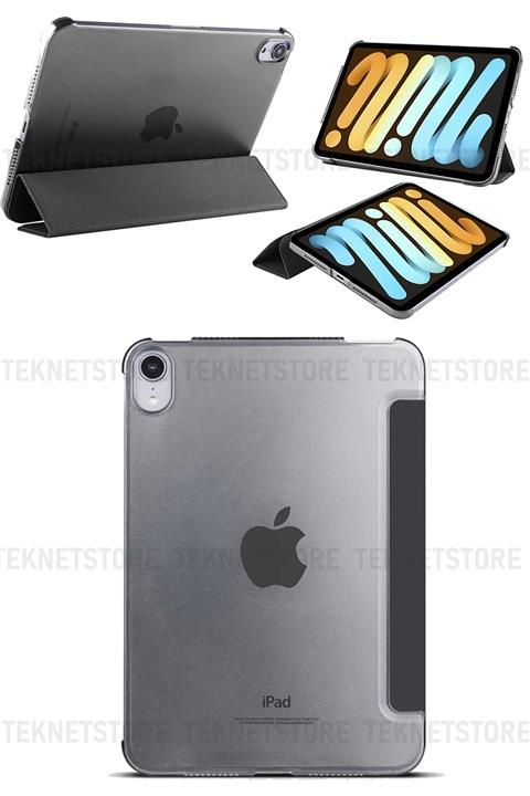 TEKNETSTORE Ipad Mini 2021 (6.nesil) 8.3 Inç tablet Uyumlu Flip Smart Standlı Akıllı Kılıf Smart Cover