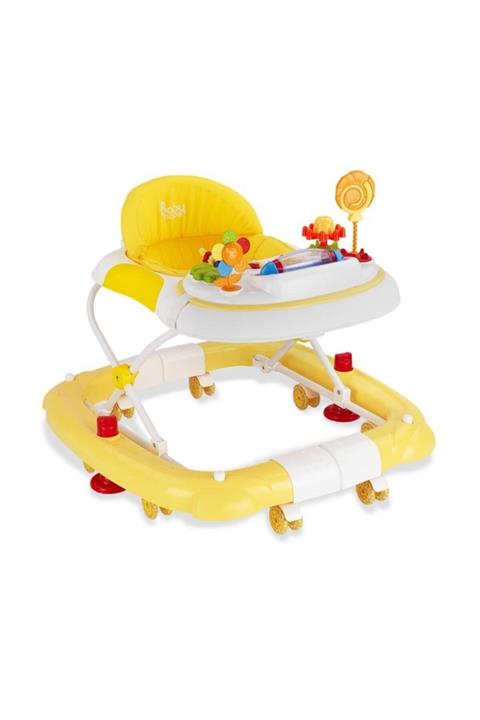 BabyHope 212 Royal Sallanan Yürüteç Sarı