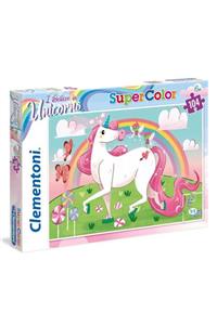 CLEMENTONI Puzzle Mücevher Unicorn 104 Parça 27109