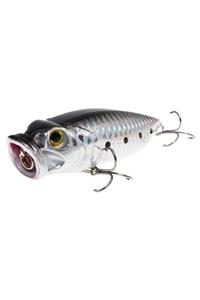 usmtekno Popper 12gr. Rapala Lures Sahte Balıkyemi Suniyapayyem Gümüş