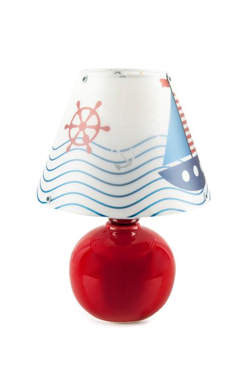 NisaLuce Çocuk Denizci Seramik Abajur