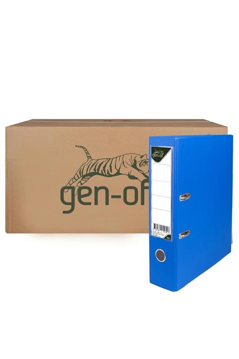 GenOf Plastik Klasör Geniş Mavi 25'li