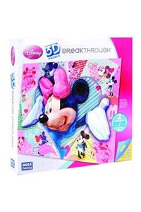 Mega Puzzles 250 Parça 3d Puzzle Breakthrough Minnie Mouse