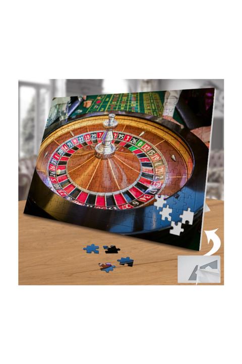 Asilmeydan Rulet Çarkı Oyun 240 Parça Puzzle Yapboz Tablo-102689207