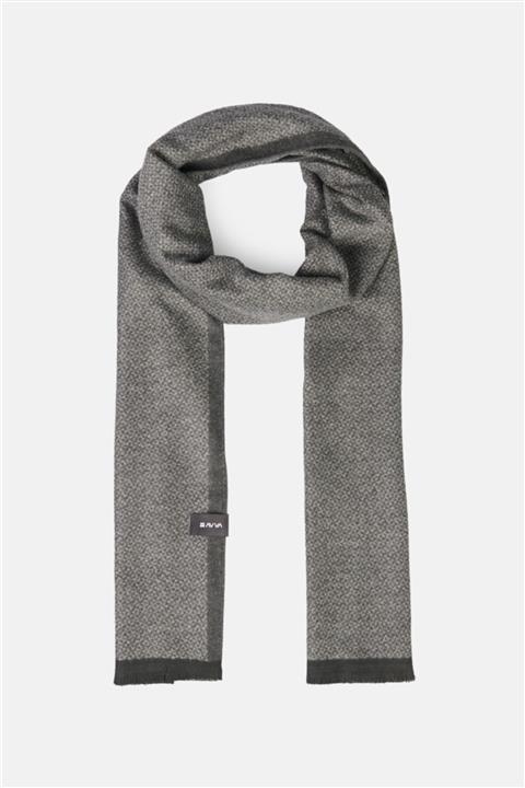 Avva Erkek Siyah Desenli Şal A12y9432