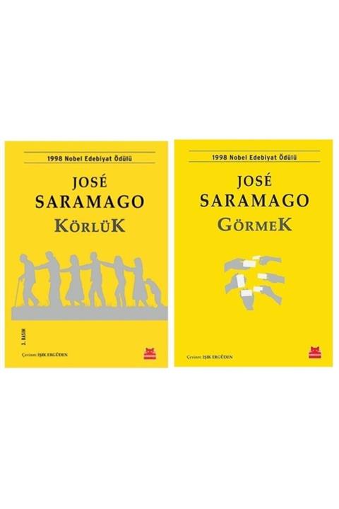 Kırmızı Kedi Yayınları KÖRLÜK- GÖRMEK SETİ- JOSE SARAMAGO 2'Lİ SET