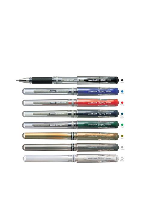 Uni -ball Signo Broad Davetiye Kalemi Altın Yaldız