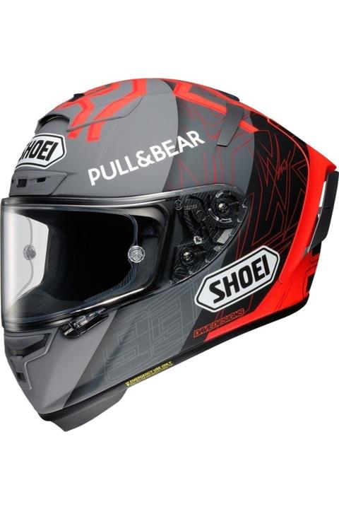 Shoei X-spirit 3 Marquez Black Concept2 Tc-1 Kapalı Kask