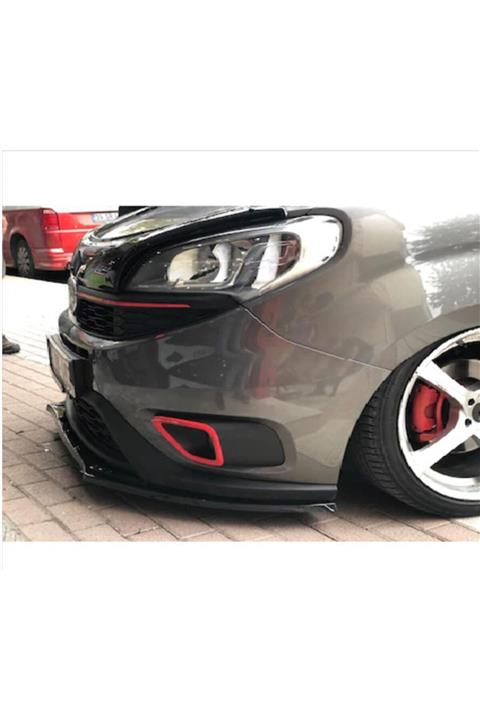 stuning Fiat Doblo Ön Lip Parlak Siyah Plastik 2015-