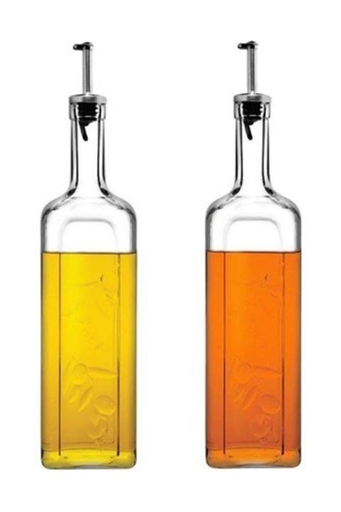 Paşabahçe Metal Kapak Çam Yağlık 2'li 1 Litre 1 Litre Fma01599