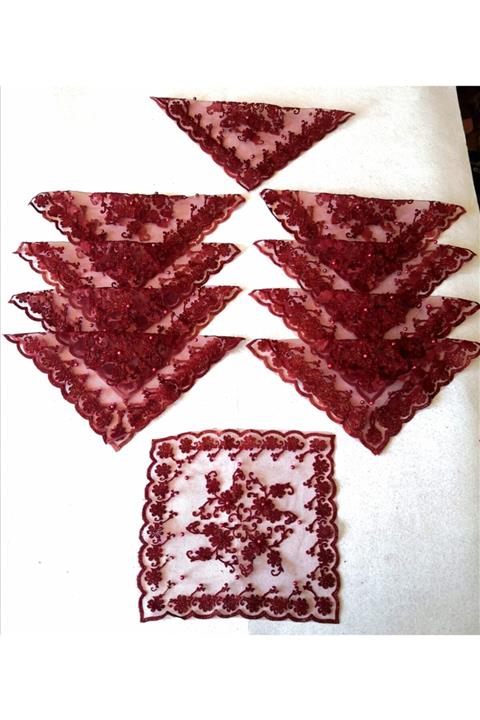 EMİR KINA Kına Gecesi Halay Mendili Seti 10 Adet