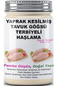 SPANA Yaprak Kesilmiş Tavuk Göğsü Terbiyeli Haşlama Ev Yapımı Katkısız 330gr