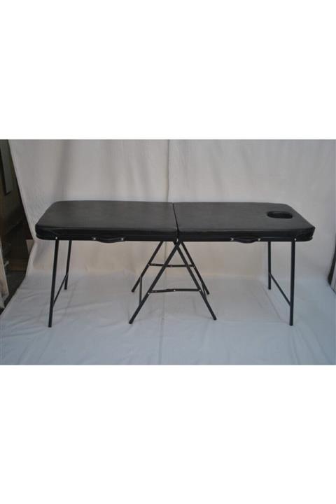 NASİP MEDİKAL Çanta Tipi Masaj Masası Siyah