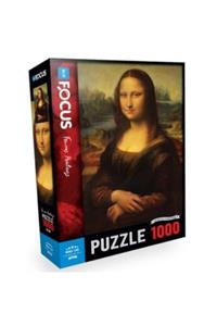 Blue Focus 1000 Parça Puzzle - Mona Lisa