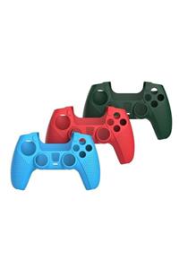 İstoc Trend Playstation 5 Dualsense Gamepad Slikon Koruyucu Set, Ps5 Slikon Kılıf