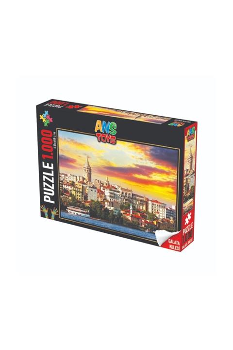 ANS TOYS Galata Kulesi 1000 Parça Puzzle