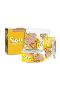 SASU SOSLUTON Sasu Mısırlı Ton Salata 160 g İri Parça