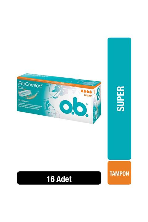 o.b. O.b Tampon Süper 16'lı
