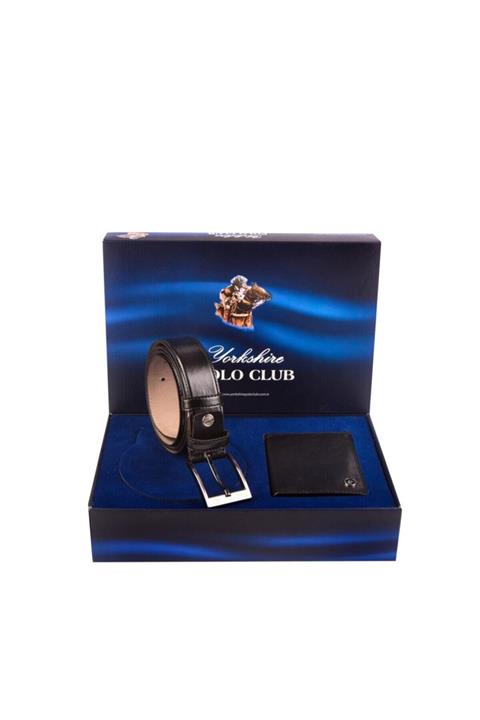 Yorkshire Polo Club Yorkshıre Polo Club 2'li Cüzdan Kemer Set