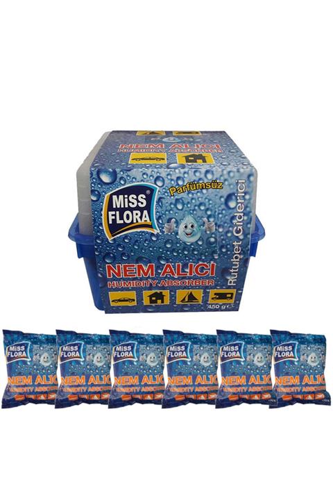 Miss Flora Nem Alıcı 450 g + 6'lı Yedek Paket