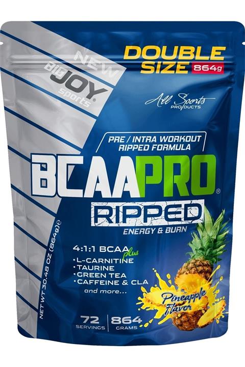 Bigjoy Sports Bigjoy Sports Bcaapro Ripped Bcaa L-carnitine Taurine Caffeine Amino Asit Ananas Aroma 864g