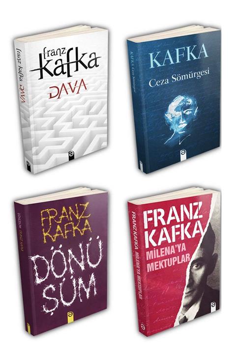 profkitap Franz Kafka 4 Kitaplık Eşsiz Bir Set