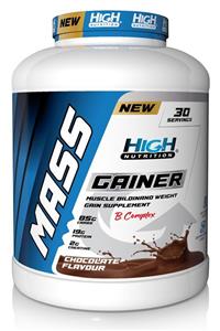 High Mass Gainer 3600 Gr Çikolata Aromalı Kilo Almaya Yardımcı Hacim Kütle Kas Artırma Karbonhidrat Tozu