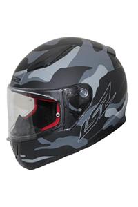 LS2 Rapıd Army Mat Siyah Kask