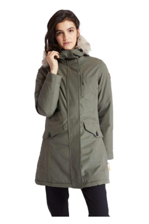 Timberland Su Geçirmez Kadın Parka Ceket Yeşil