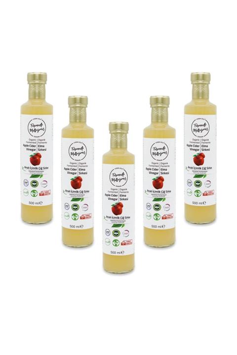 Fermente Mutfağım 5'li Organik Elma Sirkesi