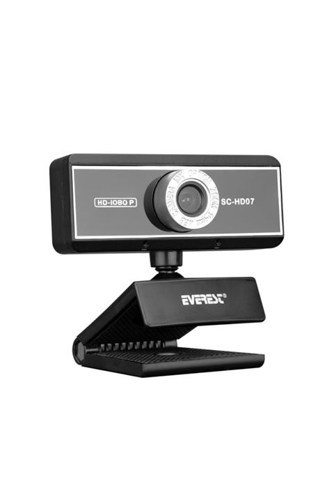 Everest Sc-hd07 1080p Usb Harici Mikrofonlu Pc Kamera Webcam