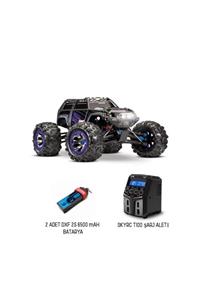 TRAXXAS Summit V2 Monster Truck Mor Rc Araba Combo Paket