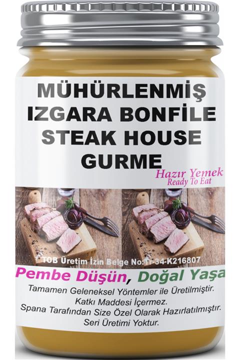 SPANA Mühürlenmiş Izgara Bonfile Steak House Gurme Ev Yapımı Katkısız 330gr