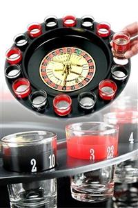 Amasra Rus Ruleti Drinking Roulette 16 Shot Iç Bardaklı Tekila Içki Oyun Seti