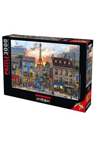 Anatolian Puzzle 4910 Anatolian Paris Sokakları 3000 Parça Puzzle