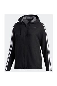 adidas Kadın Yetişkin Spor Ceket 3S KNT FZ HOOD FJ7340