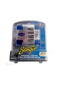 STINGER ELECTRONICS Shda4 2 Giriş-4 Çıkış Sigortalı Led Göstergeli Dağıtıcı