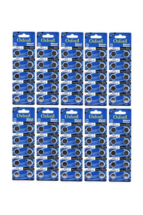 Oxford Lazer Oyuncak Pili Ag13 - Lr44 - Sr44 - A76 1.5v Alkalin Pil 100 Adet Yeni Tarihli